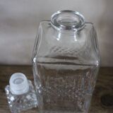 80s crystal whiskey decanter