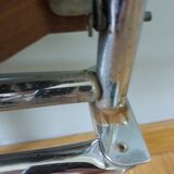 Folding trolley on wheels