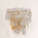 Wonderful Pair of Crystal Sconces by Kinkeldey, Germany, 1970s