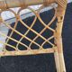 Vintage rattan bed one place