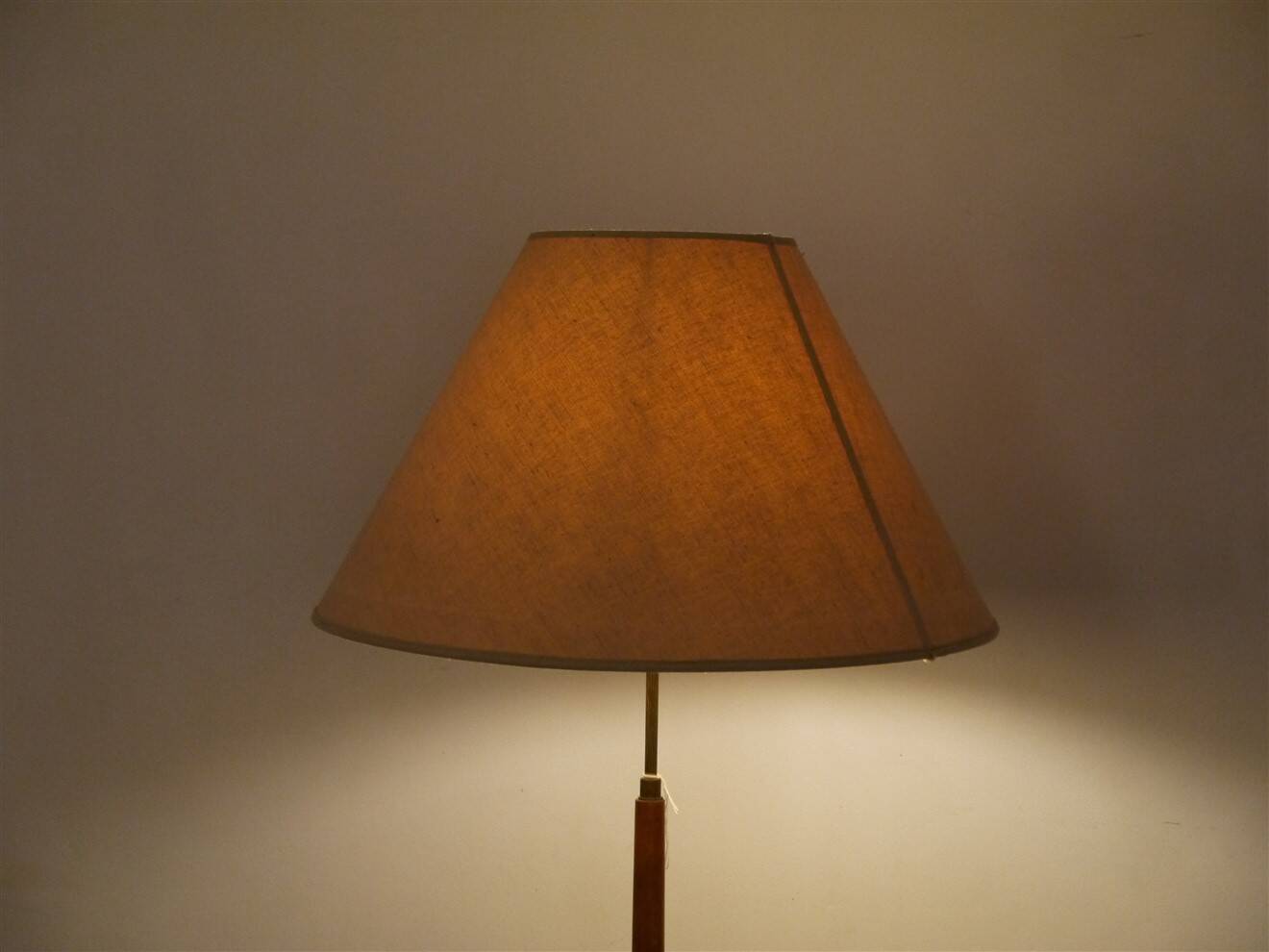Scandinavian teak floor lamp, 1960