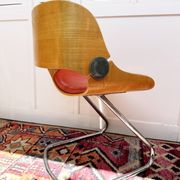 Suite of four space age chairs, 60s