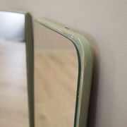 Set of two mirrors in pine frame 1970s Denmark