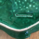 Flat ceramic sheet of vintage tbe Vallauris