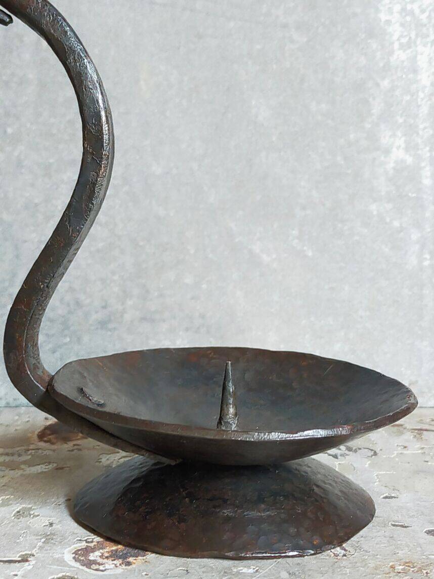 Brutalist candle holder from the 50s