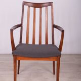 Mid-Century Teak and Fabric Dining Chairs by Leslie Dandy for G-Plan, 1960s, Set of 6
