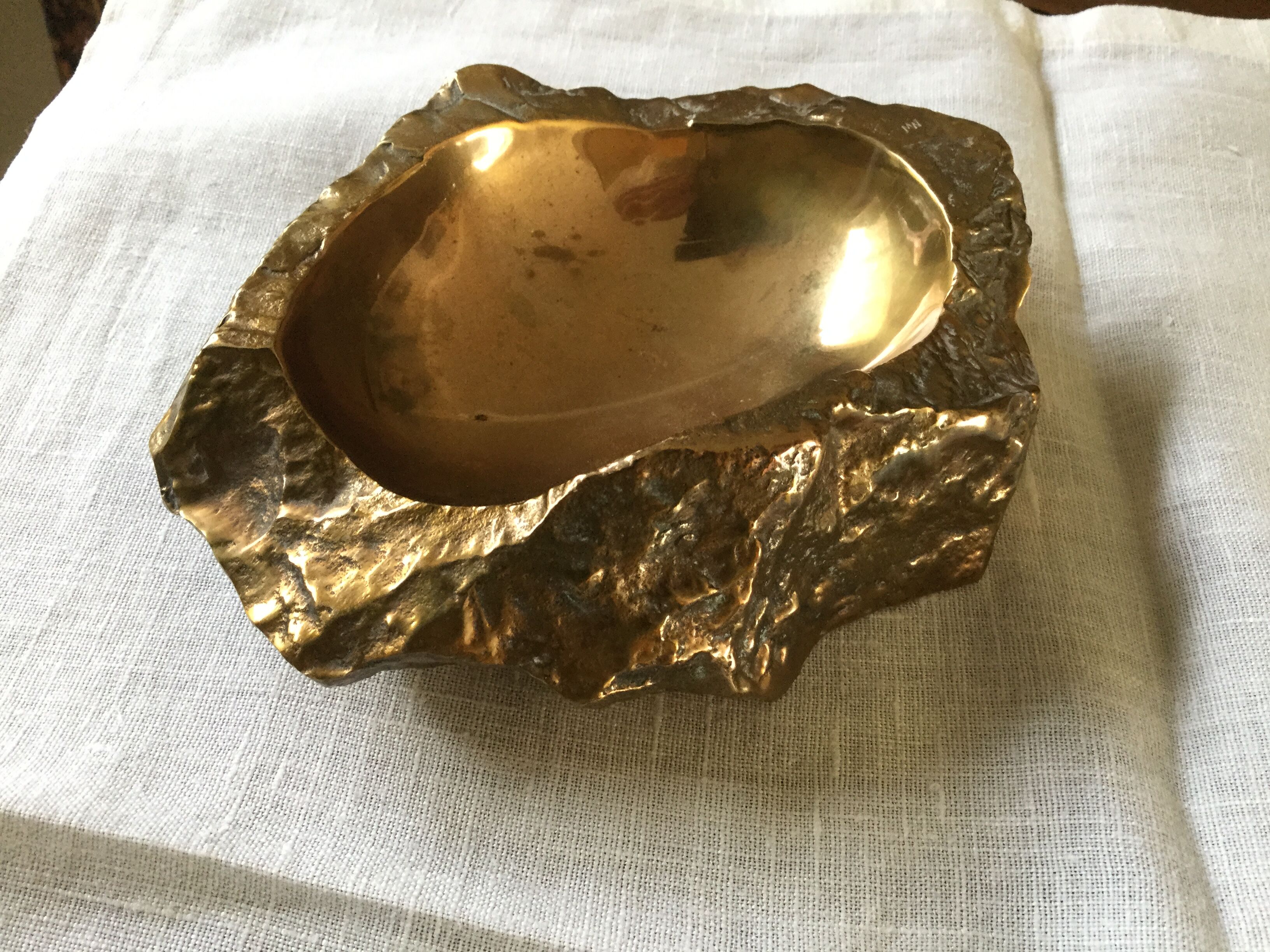 Bronze ashtray