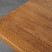 Mid‑20th‑Century Rustic Oak Dining Table, France 1960s