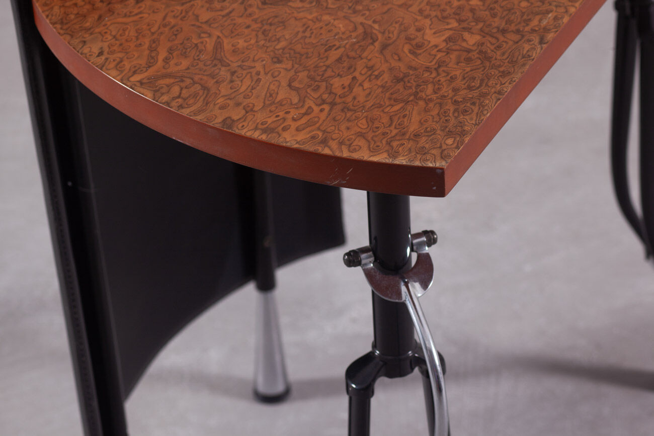Postmodern small ‘La Vuelta’ desk by Perry King and Santiago Miranda for Akaba, Spain, 1980s