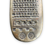 paper press ingot in bronze gilded signed Cazaux
