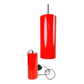 Minimalist Pipeline Pendant Lamps by Ole Pless Jørgensen for Nordic Solar, 1970s, Set of 2