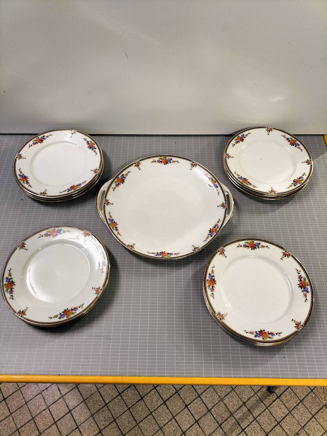 Limoges dessert service ULIM