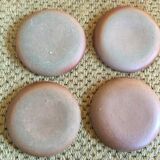 Set of 7 stoneware plates