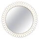 Mid-Century Italian Round Mirror, Girasole Model, 1950s