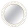 Mid-Century Italian Round Mirror, Girasole Model, 1950s