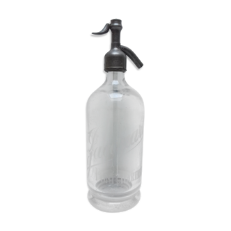 White Selt Water Siphon "JACQUART"
