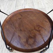 Bar cart, åry fanérprodukter, nybro, teak, sweden, 1960s