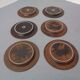 Ruska Plates by Ulla Procope for Arabia, Set of 6, Finland, 1960s , Set of 6