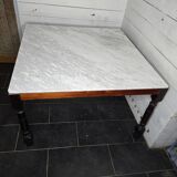 Marble dining table, 120cm × 120cm L×W