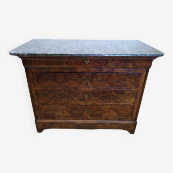 Commode avec marbre ancienne