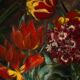 Floral composition in basket by H. Vaneyck- dated 1895