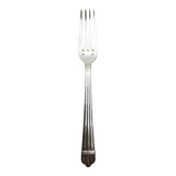 Silver-plated metal fork from Christofle, Aria model