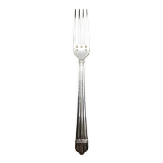 Silver-plated metal fork from Christofle, Aria model