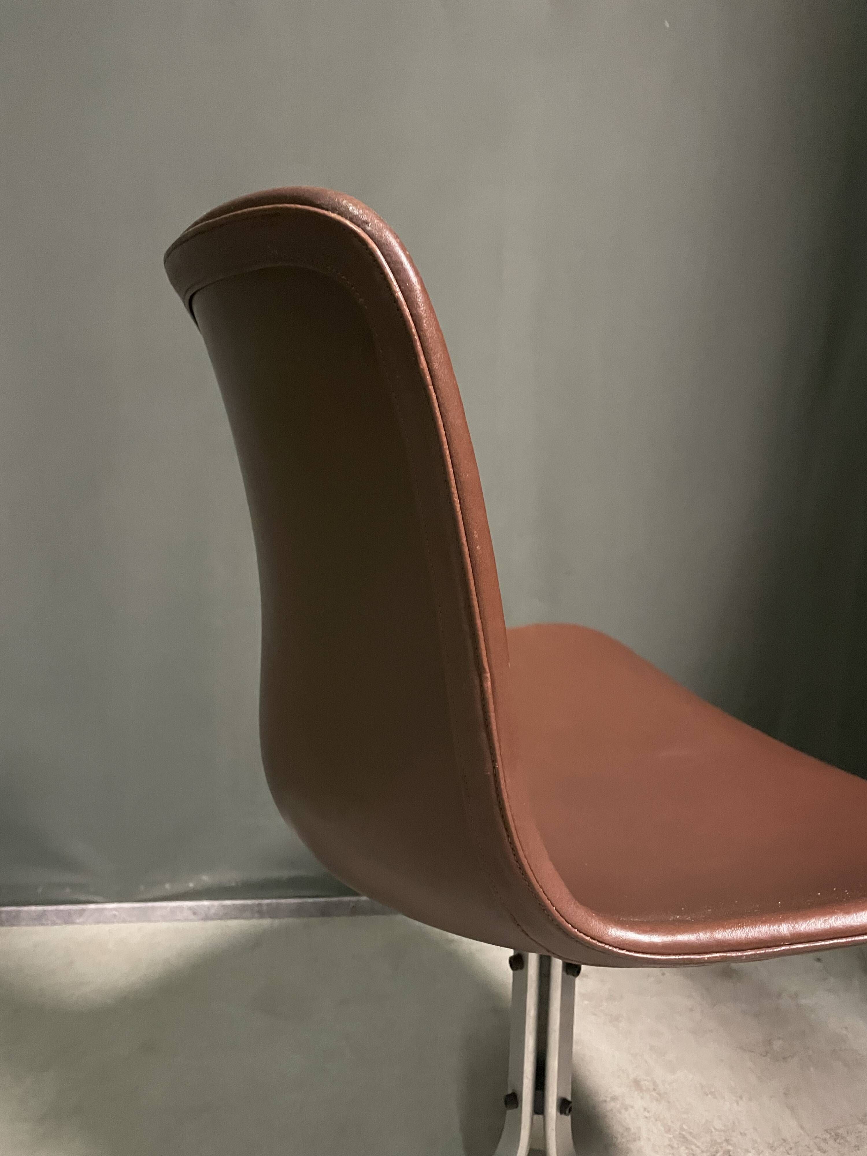 Set of 4 - pk9 chairs by poul kjærholm for e. kold christensen, 1960s