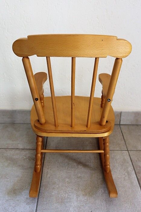 Vintage child rocking chair
