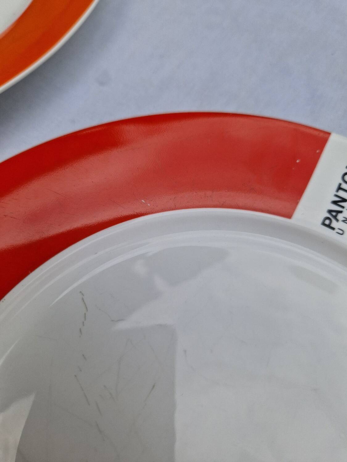 Set of 8 Pantone Dessert Plates by Luca Trazzi for Serax