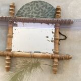 Bamboo barber mirror