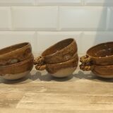 6 ceramic potter's cups for wine/cider tasting "Sancerre"