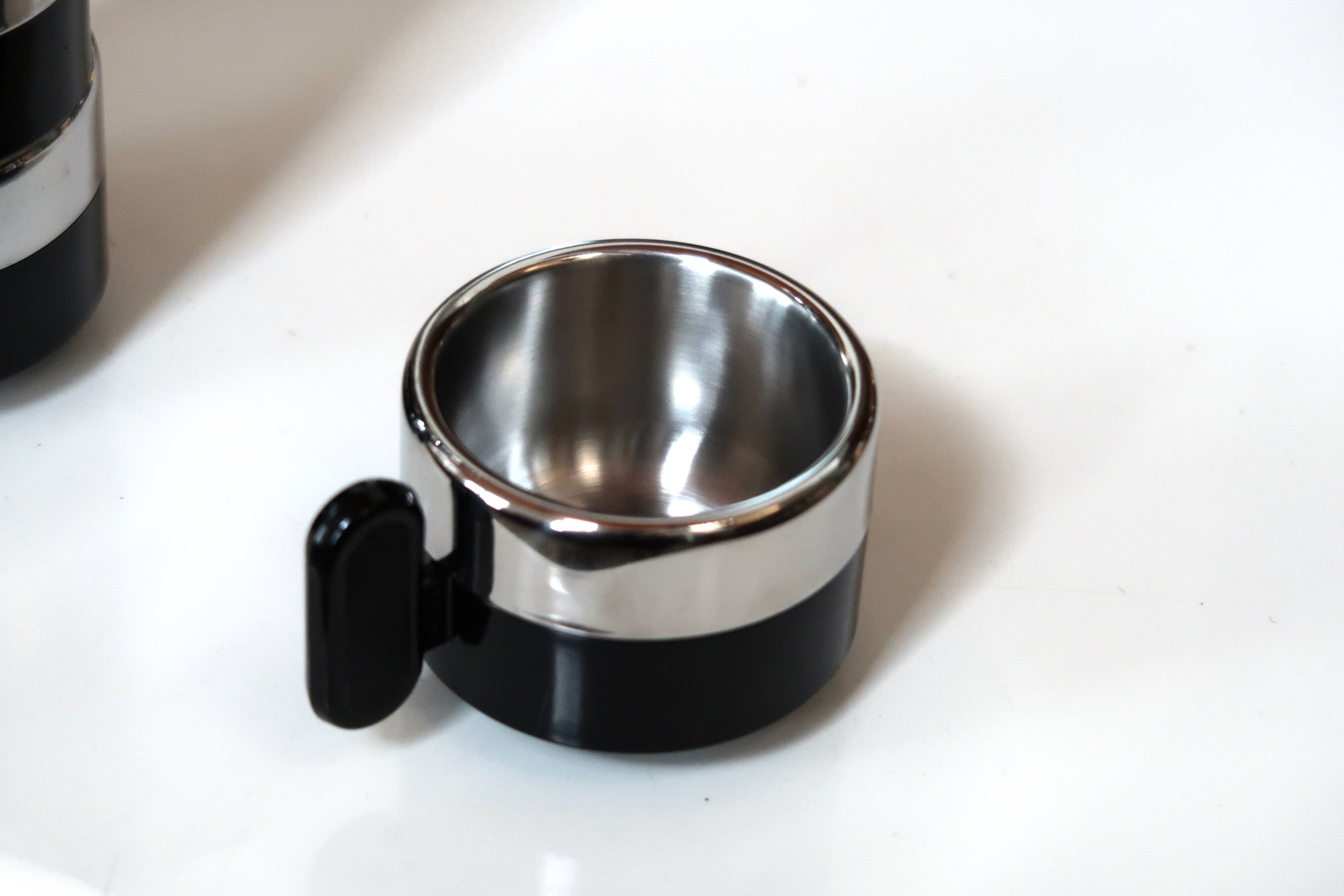 Set of 6 coffee cups Morinox Italy, 80s