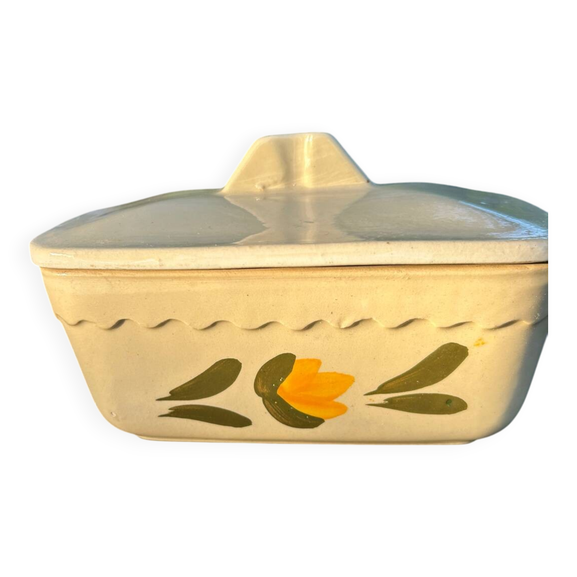 Vintage butter dish