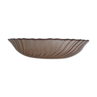 Arcoroc rosaline glass dish