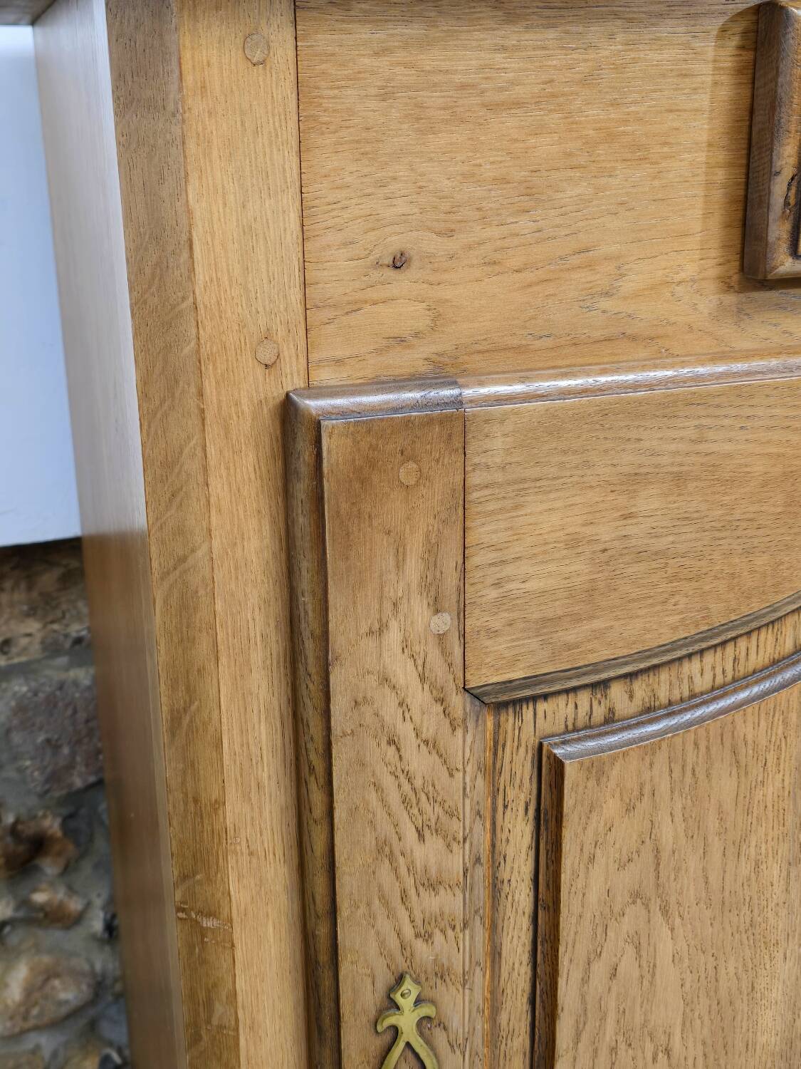 Oak jam jar circa 1950