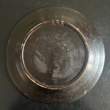 Korond ceramic dish with bird decoration
