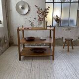 XS oak draper's table
