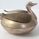 Bonbonniere 1970 vintage silver metal