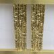 Mid-Century Modern Italian Gold Brass and Bronze Double Beb, 1970