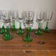 11 stemmed glasses