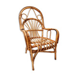 Children's rattan armchair
