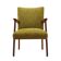 Green armchair, Danish design, 1960s, made in Denmark