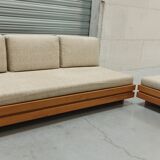 Elm sofa Maison Regain, 60's