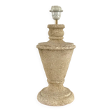 Vintage stone lamp from the 70s
