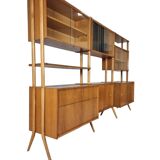 Modular wall unit, 1970s, set of 3