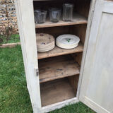 Vintage wooden jam putty color