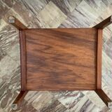 Teak sofa end table 1950 France
