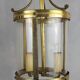 Pair of 1950s brass lanterns