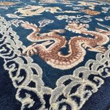 Chinese rug with dragon decoration. 230x165 cm